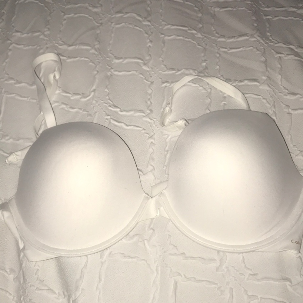 White Calvin Klein Bra